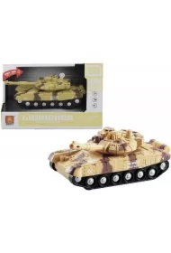 Czołg z napędem na koło ze światłem i dźwiękiem