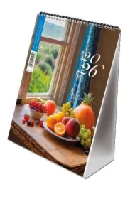 Kalendarz ze spiralką - pionowy 2026