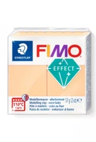 Masa plastyczna termoutwardzalna Effect, brzoskwiniowa pastelowa, 57g, kostka