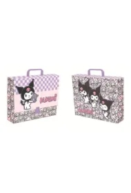 Teczka z rączką A4 XL Kuromi pink