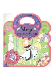 Książeczka torebeczka Stroje małej dziewczynki Kolorowanka