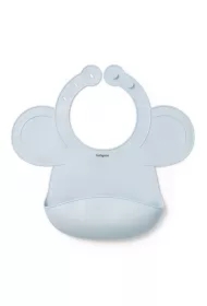 Silikonowy śliniak z regulowanym zapięciem