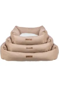 Farell, legowisko, dla psa/kota, brązowe/białe, prostokątne, 100 x 70 cm