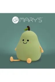 Lampka nocna LED gruszka zielona