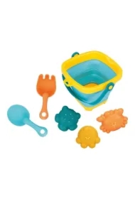 Wiaderko sładane i zabawki do wody 5 szt