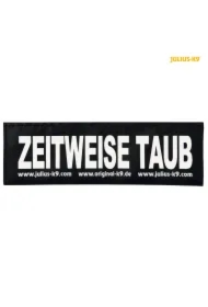 Naklejka na rzep 2 Julius-K9, S, ZEITWEISE TAUB