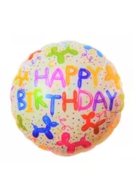 Balon foliowy okragły Pieski