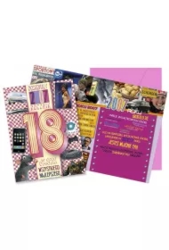 Karnet Urodziny 18