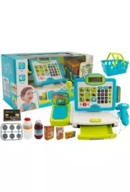 Kasa sklepowa niebieska