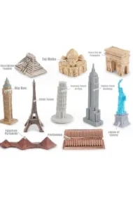Zestaw sławnych budowli 10 szt