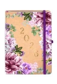 Kalendarz 2026 A5 Kraft TNS Lilie