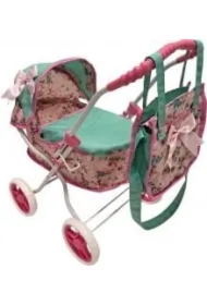 Wózek dla lalek głęboki z torbą