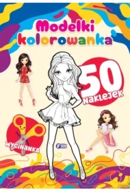 Modelki. Kolorowanka