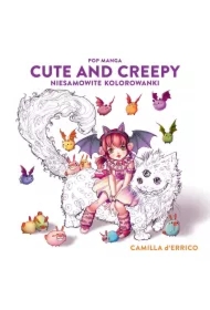 Pop manga cute and creepy. Niesamowite kolorowanki