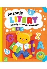 Poznaję litery. Uczę się, koloruję, naklejam