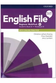 English File. Jezyk angielski. Beginner Multipack B + online practice. Podręcznik + zeszyt ćwiczeń dla liceum i technikum. Wydanie 4
