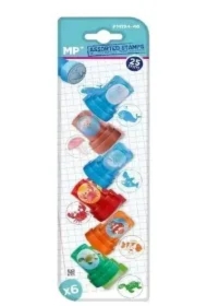 Stempelki dla dzieci morskie zwierzęta 6 szt