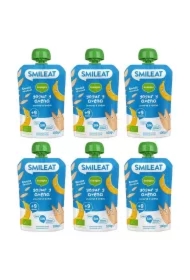 Mus z ekologicznymi płatkami owsianymi i jogurtem po 9 miesiącu Zestaw