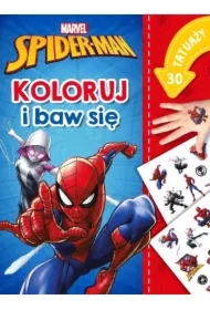 Koloruj i baw się. 30 tatuaży. Marvel Spider-Man