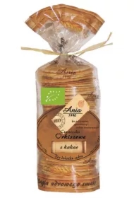 Ciastka orkiszowe z kakao bez dodatku cukrów