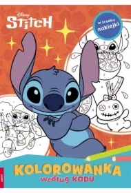 Kolorowanka według kodu. Disney Stitch