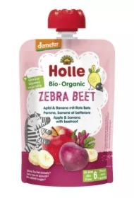 Mus Buraczana Zebra Jabłko i banan z burakiem od 6. miesiąca