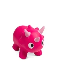 Skoczek dziecięcy dmuchany Dinu pink