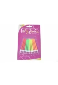 Świeczki urodzinowe Party neonowe DS0812