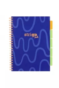 Kołozeszyt Pads A4 Neon granatowy