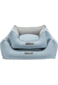 Lona, legowisko, jasnoniebieskie/szare, 60 x 50 cm