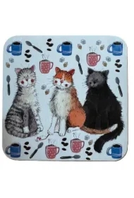 Podkładka pod kubek C246 Koty i kawa