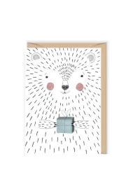 Karnet Urodziny Miś polarny