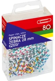 Spinacz R-28 zebra