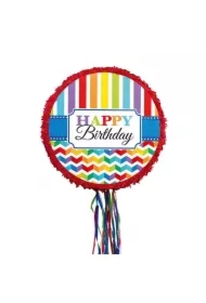 Piniata Birthday Brights papier/plastik