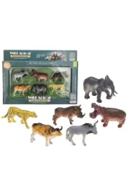 Dzikie zwierzęta 6 szt