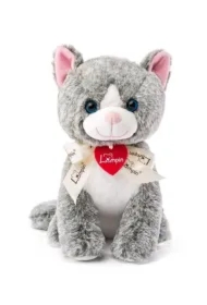 PLUSZAK KOTKA MADELEINE CIEMNOSZARA 25CM B/C
