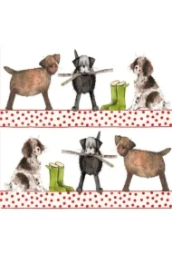 Podkładka pod kubek C174 Wiejskie psiaki