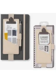 Bookaroo Clipboard for Notebooks - kremowa