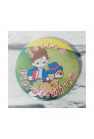 Przypinka Jestem Pierwszakiem