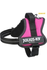 Uprząż Julius-K9, Mini/M: 51&ndash;67 cm, fuksja