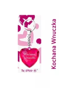 Brelok serce Kochana Wnuczka