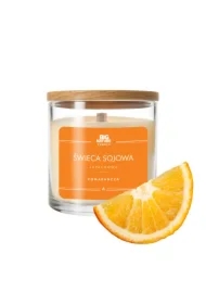 Świeca sojowa zapachowa Pomarańcza