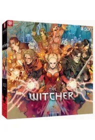 Puzzle 500 el. Gaming Puzzle: The Witcher Scoia`tael