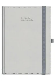 Kalendarz naucz. 2025/26 A5 Nebraska gumka srebrny