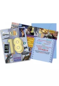 Karnet Urodziny 18