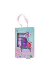 Kosmetyki do makijażu i stylizacji paznokci dla dzieci zestaw 5 el. Syrenka