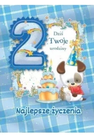 Kartka okolicznościowa Urodziny 2 MF02