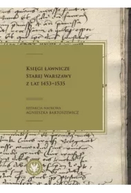 Księgi ławnicze Starej Warszawy z lat 1453-1535