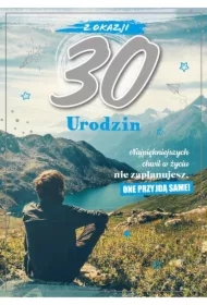 Karnet Urodziny 30