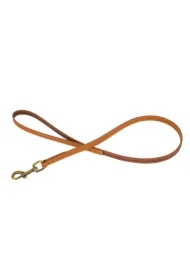 Smycz skórzana, 15 mm / 100 cm, beżowy